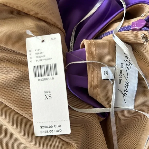 New Anthropologie Katie May The Robbie Open-Back Halter Jumpsuit, Size XS - Picture 14 of 16